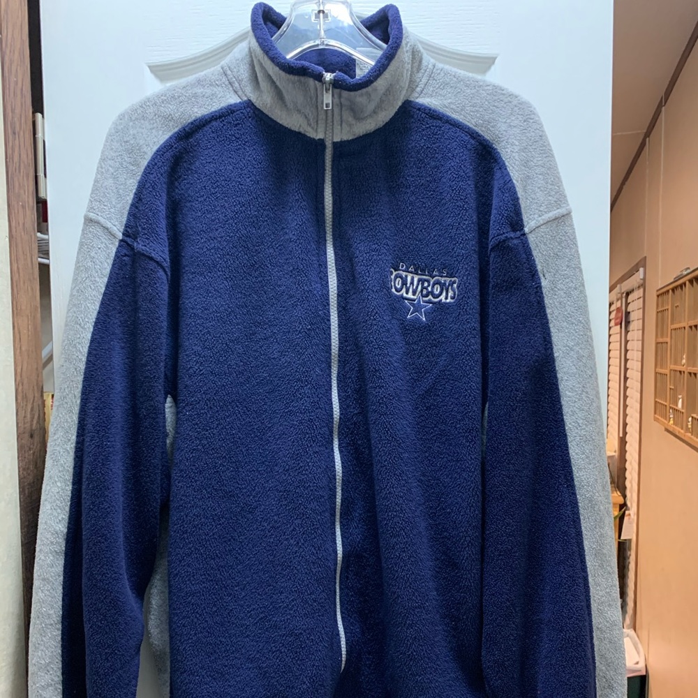 Dallas Cowboys fleece zip sweater